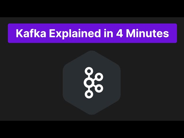 Kafka Explained in 4 minutes