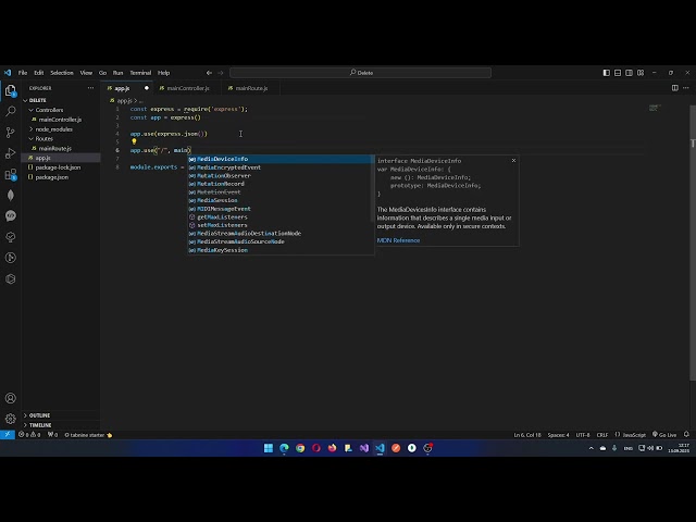 REST API using Javascript - Express - Postman in 6 minutes