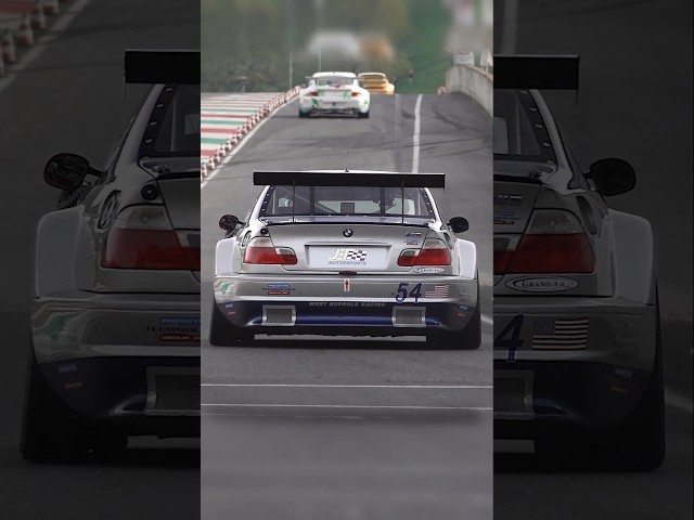 This is what the legendary BMW M3 E46 GTR sounds like!