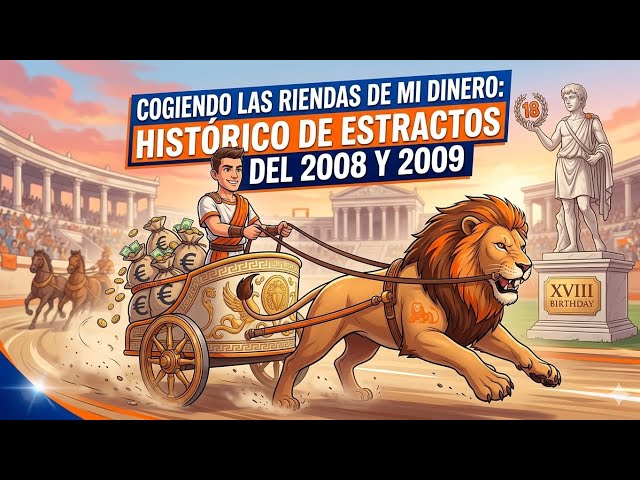 Enseño mis extractos en Excel de mis ahorros en 2008 y 2009