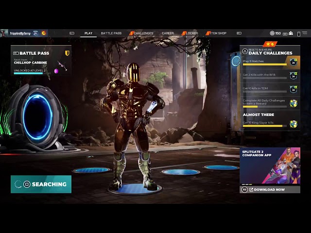 First time playing Splitgate in forever