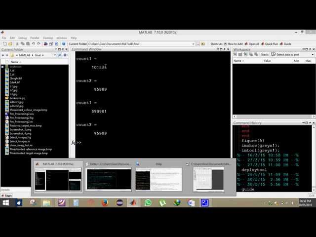 Cloud processing using MATLAB code with GUI (part 2)