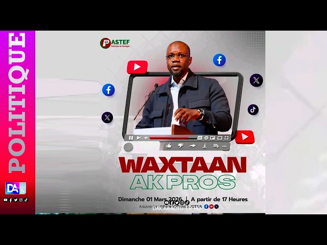 [🛑LIVE] Political situation in PASTEF: Ousmane Sonko addresses activists