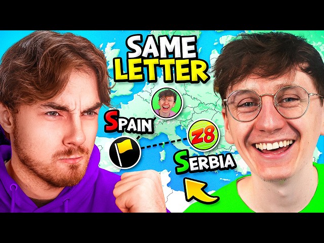 I Can ONLY Guess Countries that Start with the Same Letter