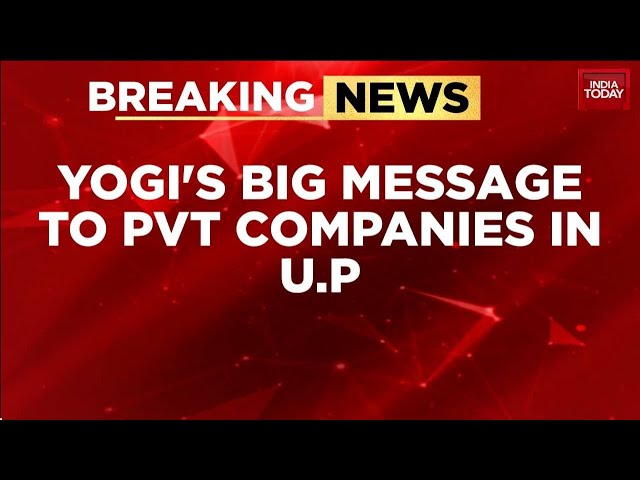 Breaking: UP Chief Minister Warns Against External Interference Amid Noida Factory Unrest