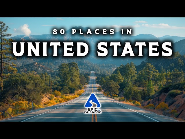 WONDERS OF USA | 80 Most Beautiful Places in the United States | 4K Travel Guide