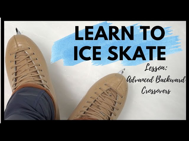 Learn How to Ice Skate: Advanced Backward Crossovers Lesson 32