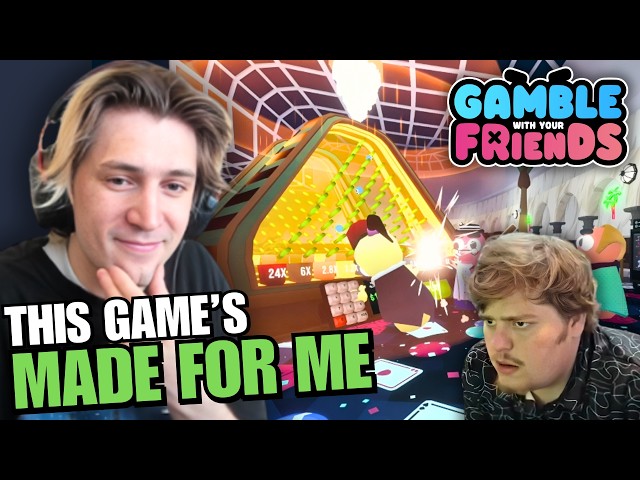xQc IS ADDICTED to Gamble With Your Friends ft. Jesse & Omie