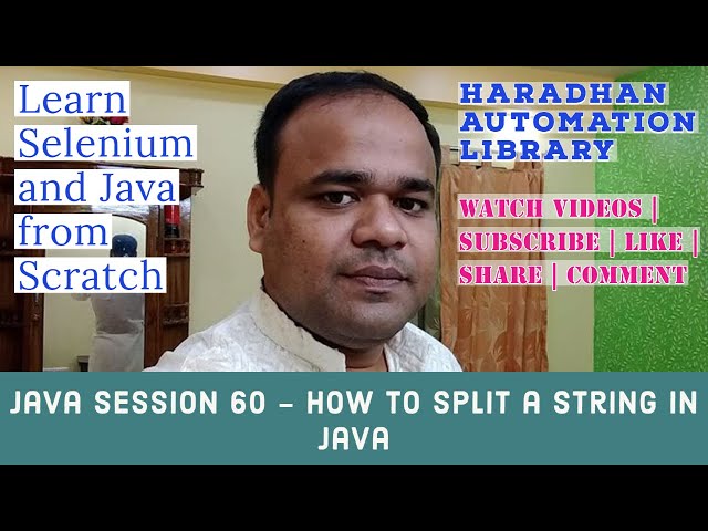 Java #60 - How to Split a String in Java
