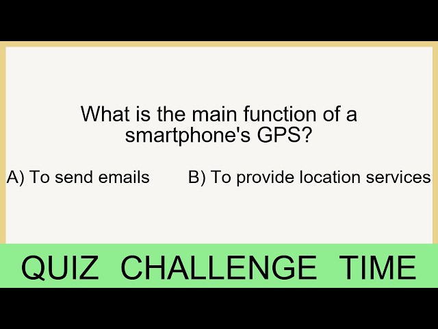 Tech Knowledge Test – 25 Questions