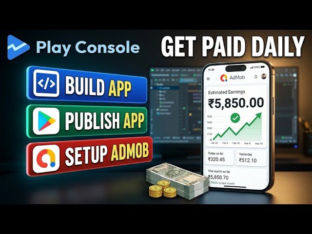 How to Publish Your App on Play Store and Earn Money with Ads | Play Store Console 2026 Update