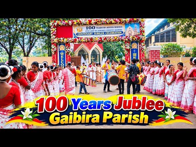100 Years Jubilee Gaibira Parish || Procession Video || St Ignatius Catholic Church Gaibira Parish 