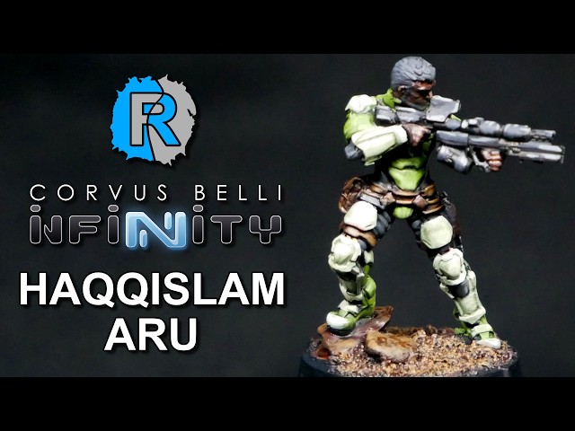 Painting Infinity Models | Haqqislam Active Response Unit | Corvus Belli