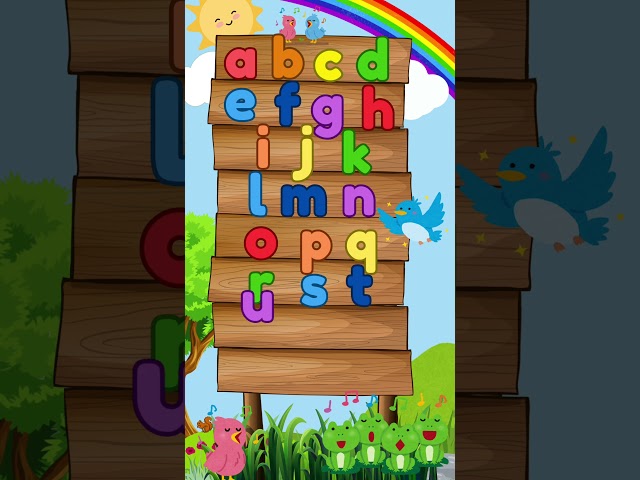 Small Letters Alphabet | Let's Sing the ABC song!