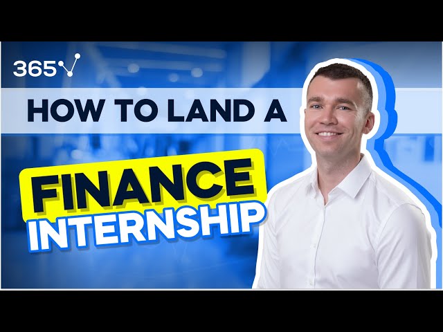 How to Get Finance Internships? Step by Step Guide!