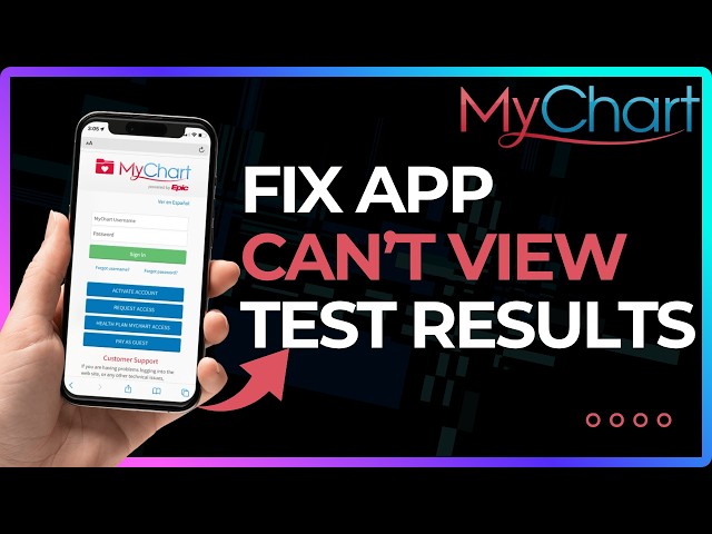 How To Fix MyChart Cannot View Test Results !