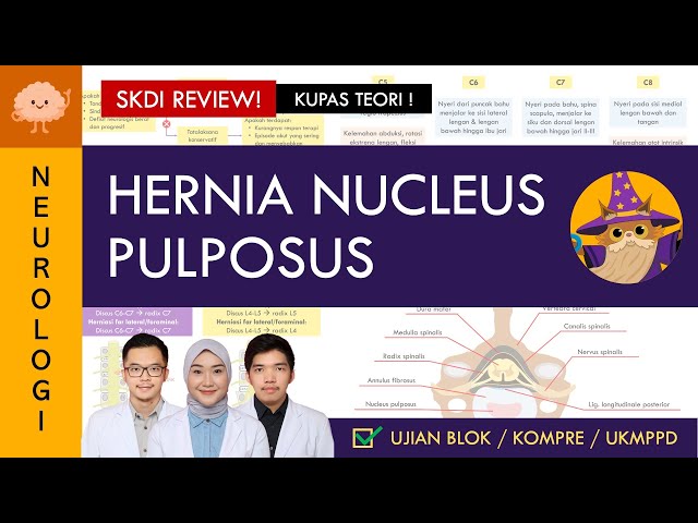 [UKMPPD - SKDI REVIEW] Herniated Nucleus Pulposus (HNP) - Understand it, not memorize it! | Nervo...