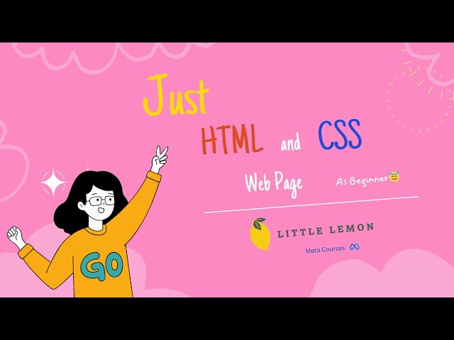 Website Tutorial with HTML and CSS | Meta Courses | For Beginners