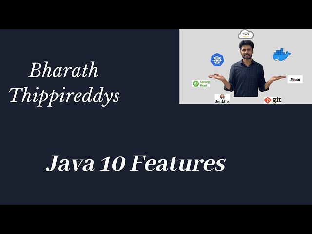 Java 10 Features - introduction