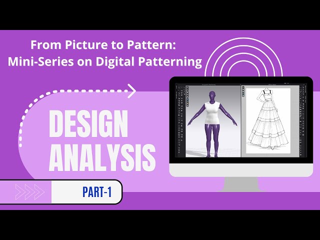 Pattern Drafting a Tiered Dress | Clo3D Design Process