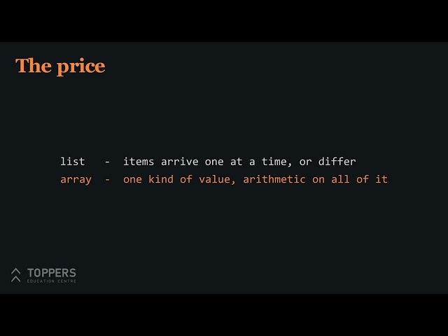 01. Why not a list | Python for Data
