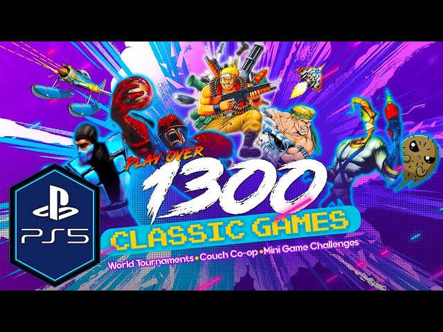Antstream Arcade PS5 Gameplay Review [1300+ Games]