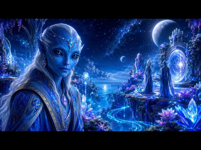 741Hz + 852Hz ARCTURIAN MUSIC 🔷 Cosmic Reset While You Sleep — Wake Up Renewed TODAY