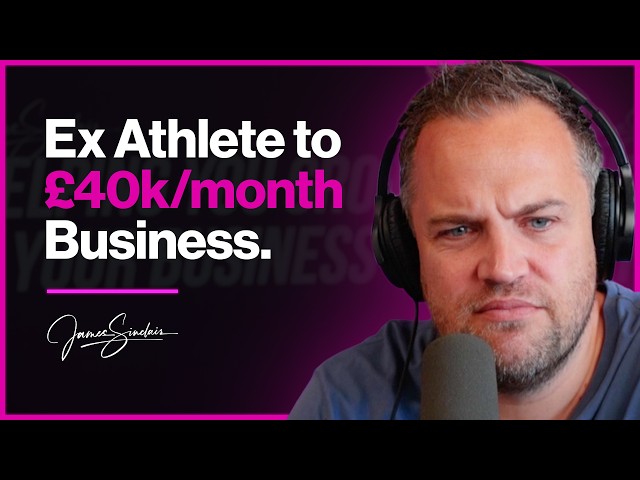 Ex Athlete Starts £40k/month Speaking Business
