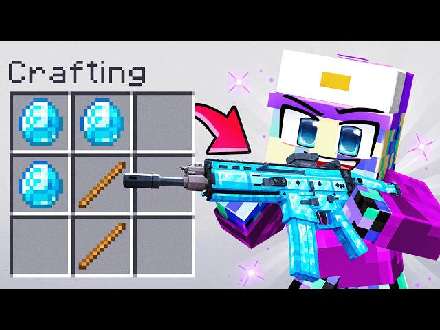 Minecraft, But Every Craft is a Gun...