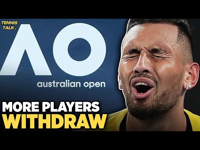 More Players Withdraw from Australian Open 2026 | Tennis News