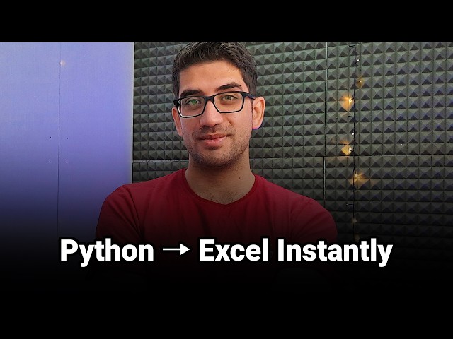 View NumPy & Pandas Data Instantly in Excel with xlwings!