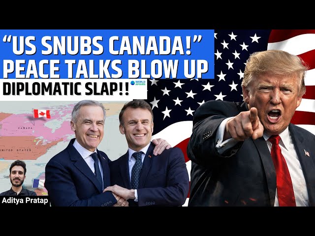 World Order Shaken: Trump Pulls Canada From Peace Board After Carney Speech