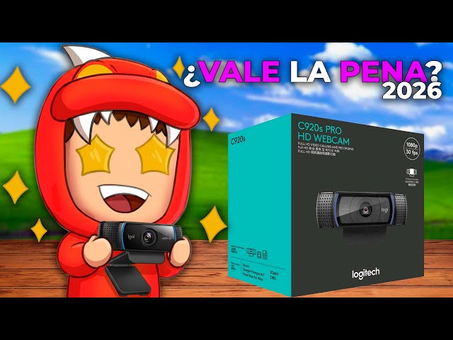 LOGITECH C920 😱 ¿IDEAL para STREAMING?