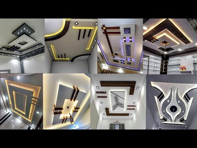 Top 70+ Modern & Latest False Ceiling Designs Ideas 2025|| For Living Room & Bedroom with Single Fan