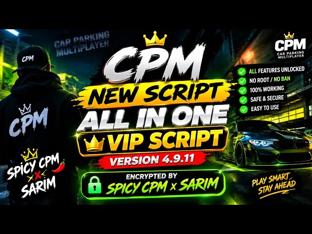 🚨 NEW CPM VIP SCRIPT v4.9.11! 🔥 ALL IN ONE FEATURES | SPICY CPM X SARIM