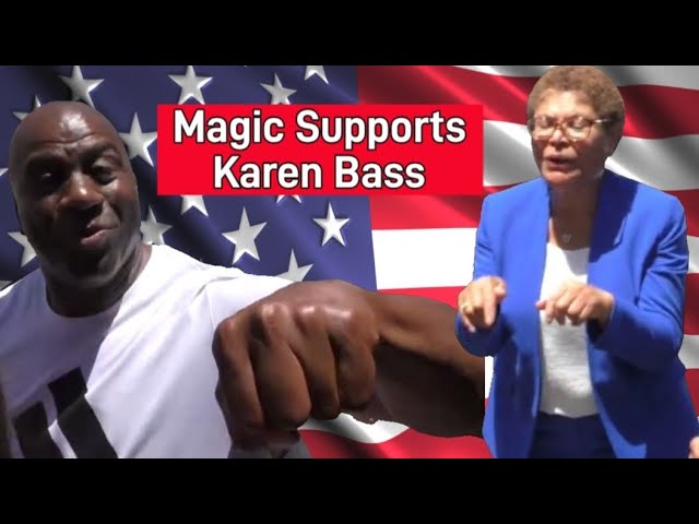 Thoughts on Magic Johnson Supporting Karen Bass?