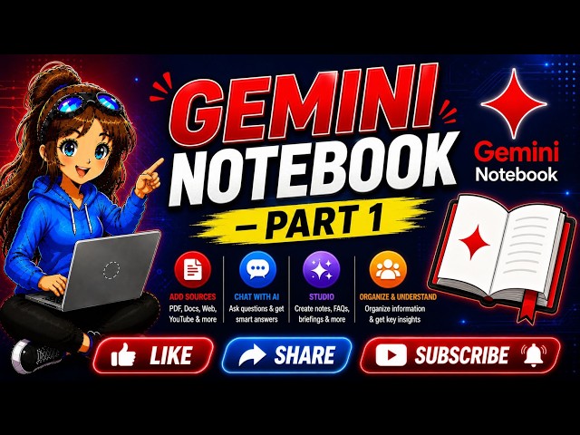 How to Use Gemini Notebook Like a Pro | Notebook LM | Part 1