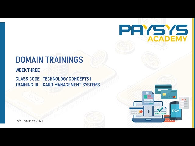 Card Management Systems