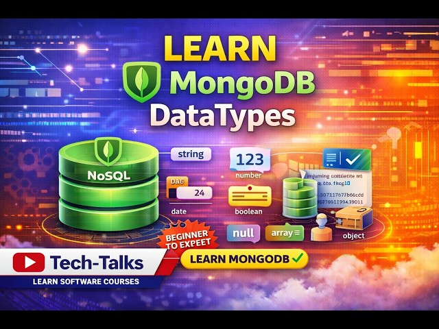 MongoDB Datatypes #nosql#tech#coding#programming#education #educational#mongodb#database#datatypes
