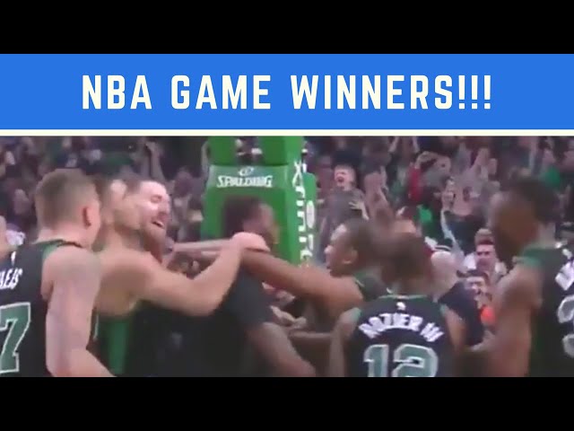 NBA Buzzer Beaters | Game Winning Shots