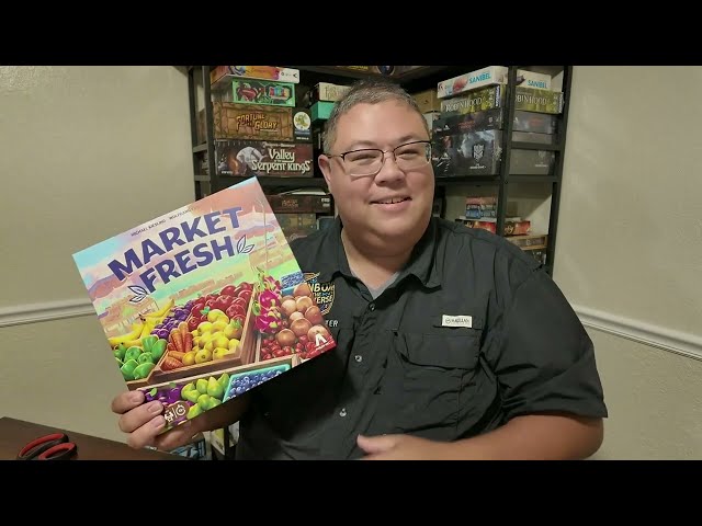Market Fresh (Avalon Hill) 2026 Gen Con Unboxing | Unbox the Universe: Tabletop