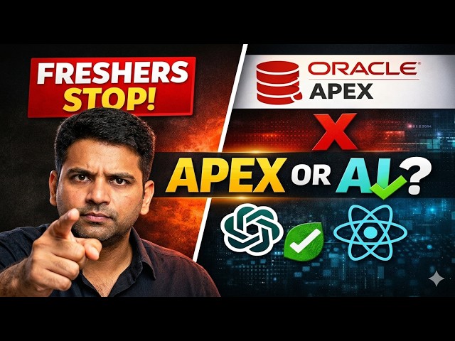 Oracle APEX vs AI Career in 2026 – What Should Freshers Choose?
