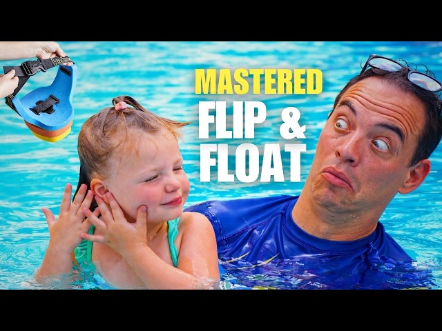She Learned to Flip & Float by Herself in ONE Lesson