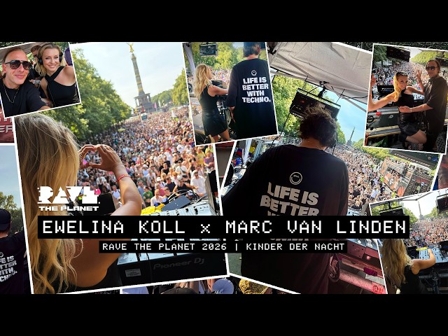 Ewelina Koll x Marc van Linden @RaveThePlanet 2026 (KdN Float)