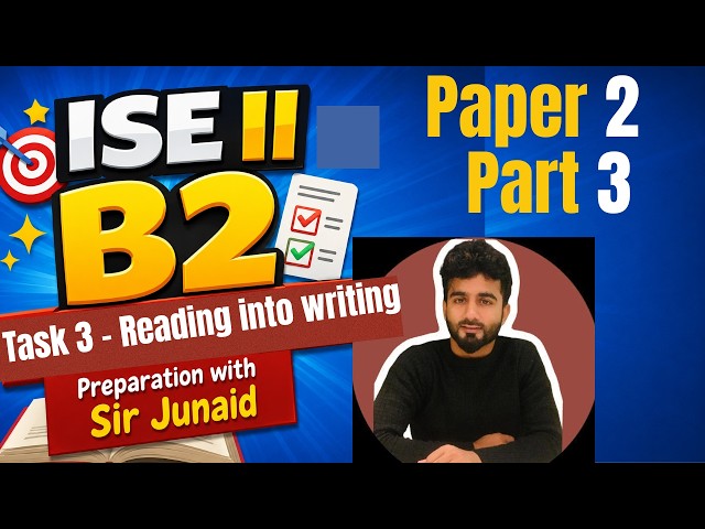 📚 ISE II B2 Reading into Writing Preparation 🇬🇧 | Trinity B2 Writing Tips 💯@MyAcademy074