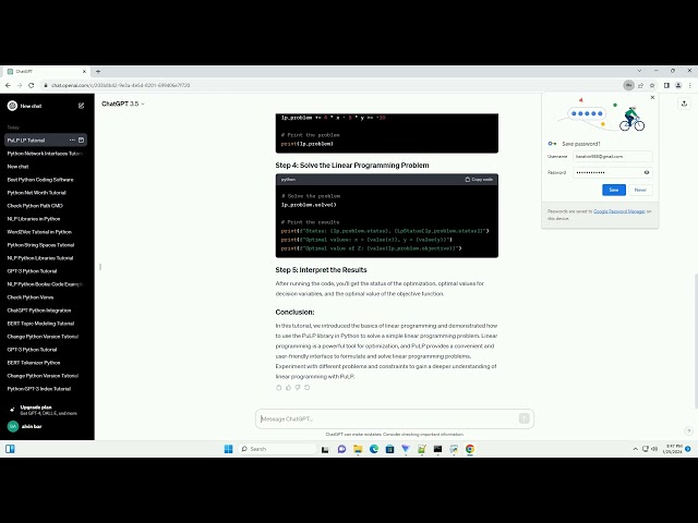 best python linear programming solver