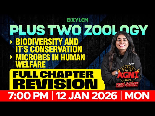 Plus Two Zoology | Biodiversity And It’s Conservation , Microbes In Human Welfare