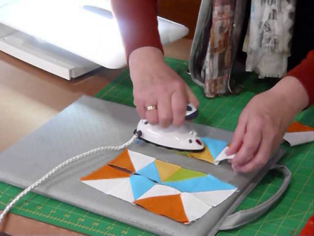 How to make a Balkan Puzzle block using 2 1/2" squares - Quilting Tips & Techniques 151
