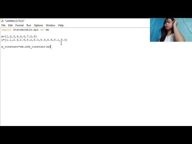 Python Tutorial: How to Use StatsModels for Statistics (Importing Module)