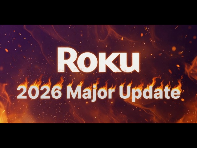 Roku's Big 2026 Update to Roku TVs & Roku Players